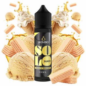 Bombo Solo Juice Vanilla Biscuit 15ml/60ml